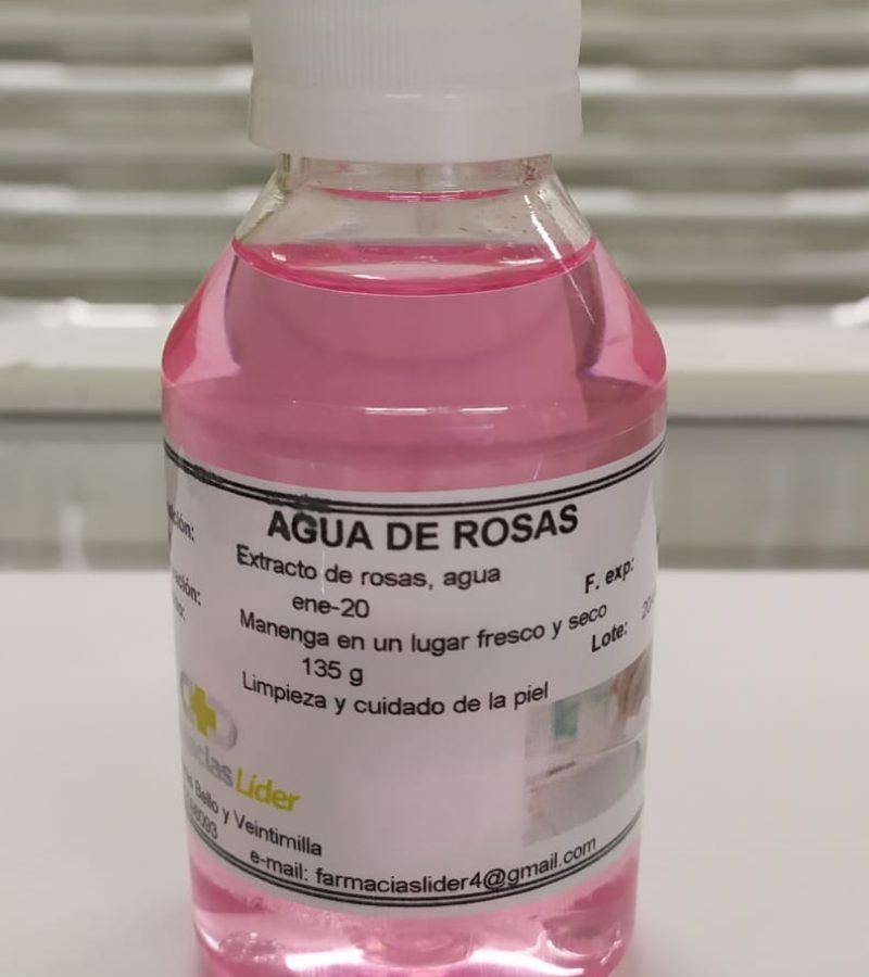 Agua de rosas